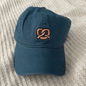Embroidered Pretzel Hat